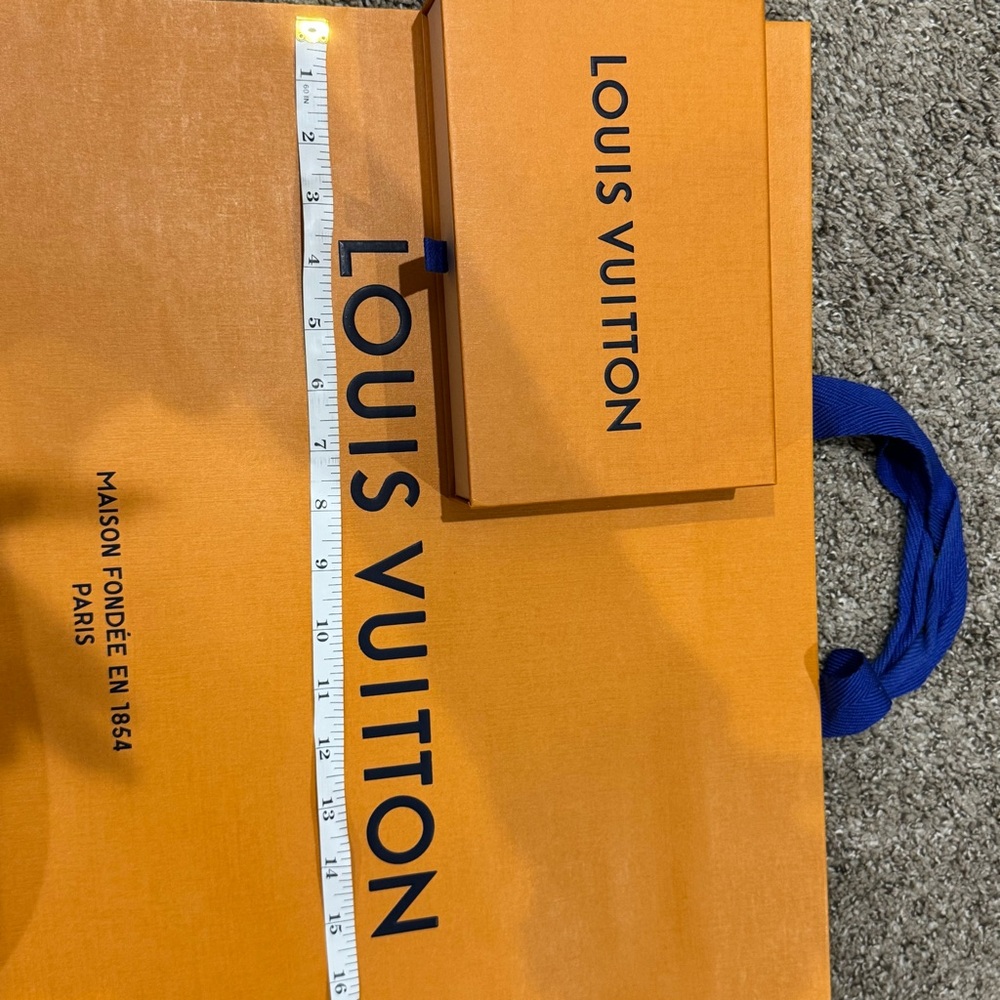 Louis Vuitton Orange and Blue Gift Set